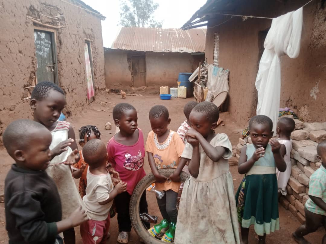 Children supported by Kifumbira Community Hope Initiative